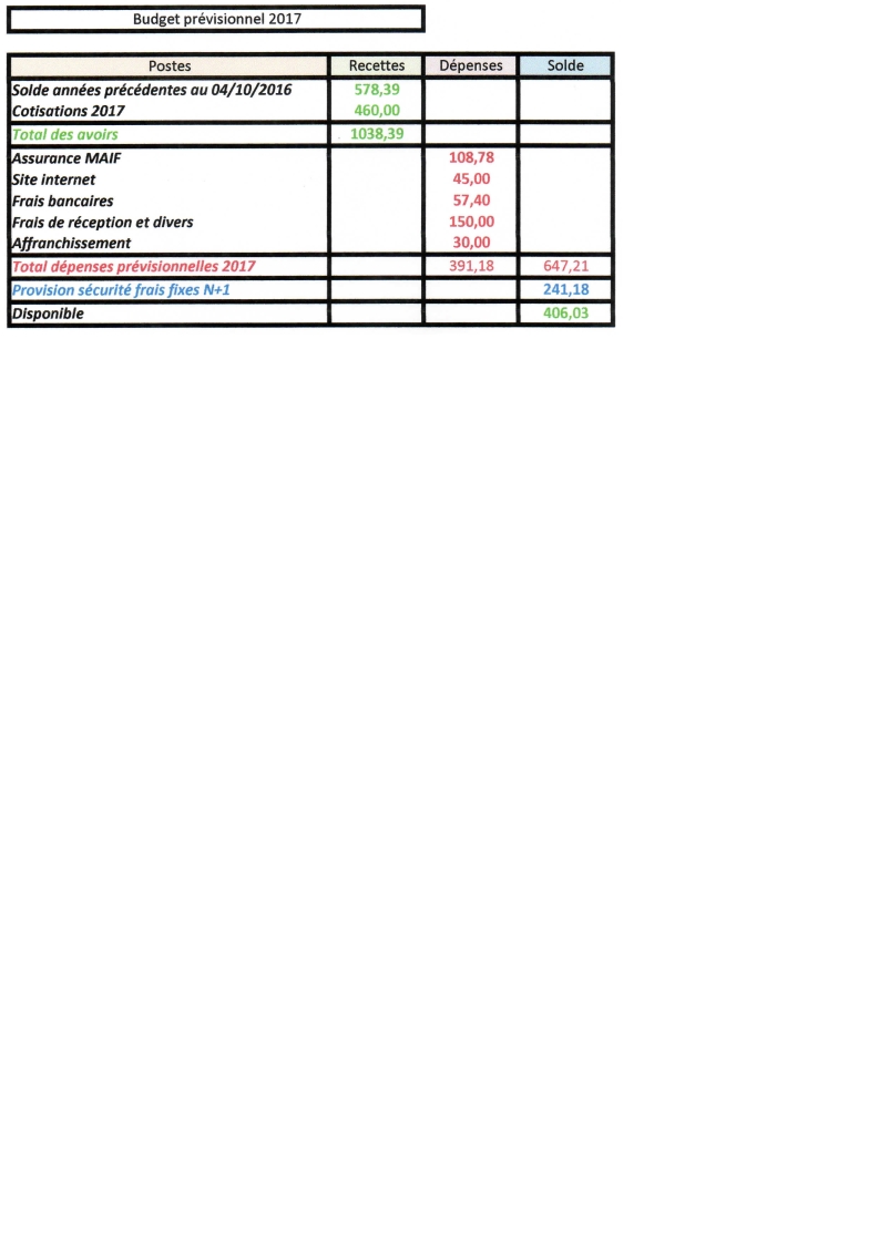 Budget previsionnel 2017002